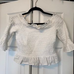 White American Eagle Blouse